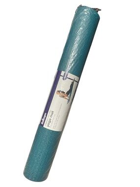 Bollinger NWT Yoga Mat Cushioned Classic No-Slip Cardio Strength Wellness w/Flaw
